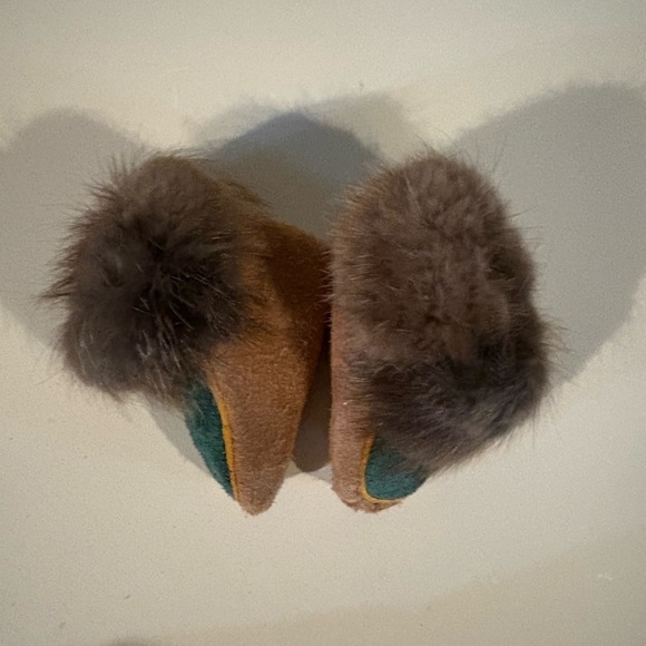 Newborn baby moccasins - Picture 4 of 4